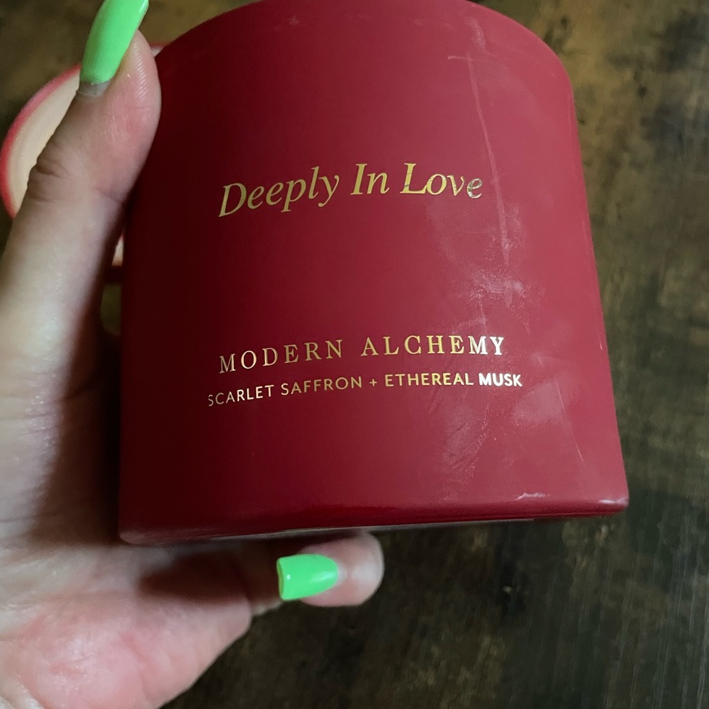 Modern Alchemy Red Candle